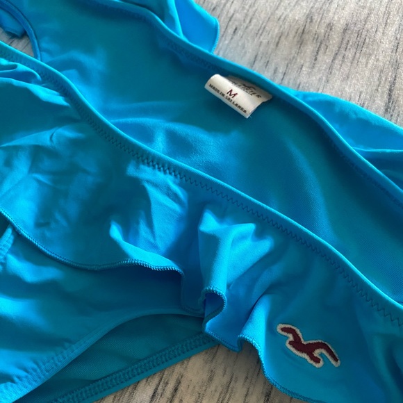 Hollister | Women’s Blue Bikini Bottoms - Picture 4 of 5